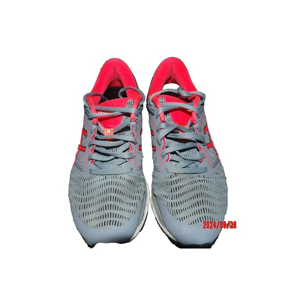 ASICS Women's GEL-CONTEND 7 Running Shoes Size 7‎  Gray Pink Athletic USED - Picture 2 of 7